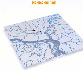 3d view of Ramna Maidan