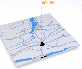 3d view of Achinsk