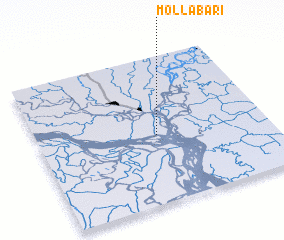 3d view of Mollābāri