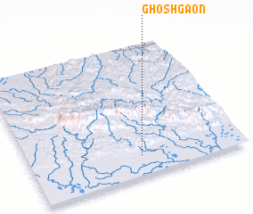 3d view of Ghoshgaon