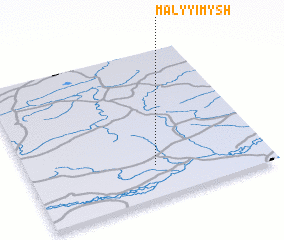 3d view of Malyy Imysh