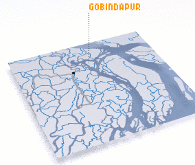 3d view of Gobindapur