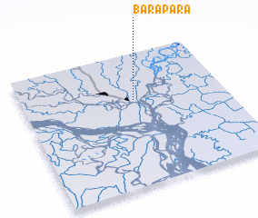 3d view of Bārapāra