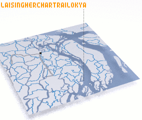 3d view of Bholāisingherchar Trailokya