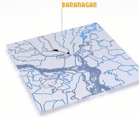 3d view of Baranagar