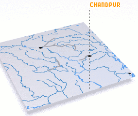 3d view of Chāndpur