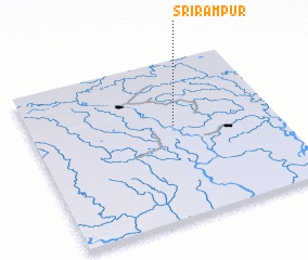 3d view of Srirāmpur