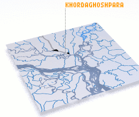 3d view of Khorda Ghoshpāra