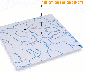 3d view of Chhātiāntola Bairāti