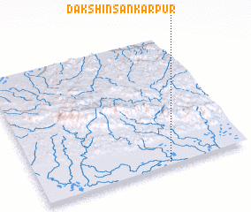 3d view of Dakshin Sankarpur