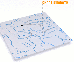 3d view of Char Biswanāth