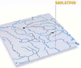 3d view of Daulatpur