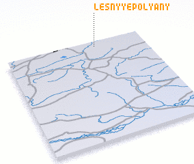 3d view of Lesnyye Polyany