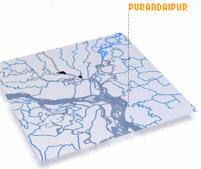 3d view of Purandaipur