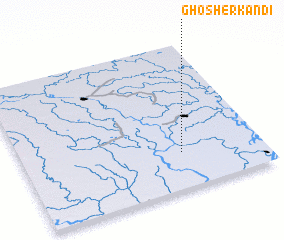 3d view of Ghosherkāndi