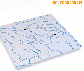 3d view of Meher Dhanbāri