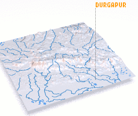 3d view of Durgāpur