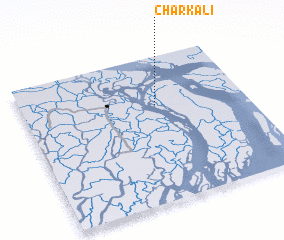 3d view of Char Kāli