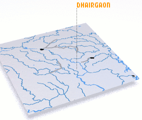 3d view of Dhāirgaon