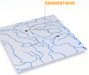 3d view of Raghunāthpur