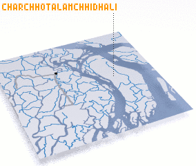 3d view of Char Chhota Lāmchhi Dhali