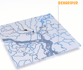 3d view of Behāripur