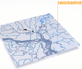 3d view of Sakdi Rāmpur