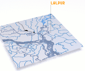 3d view of Lālpur