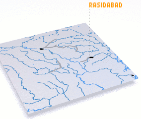 3d view of Rasidābād