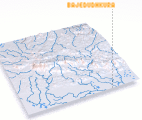 3d view of Bāje Dudhkura