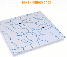 3d view of Dakshin Ghoshgaon