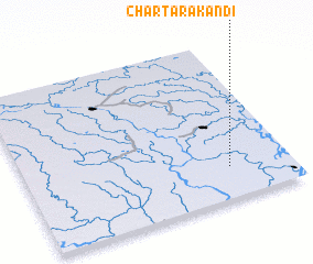 3d view of Char Tārākāndi