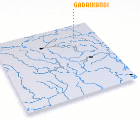 3d view of Gadāikāndi