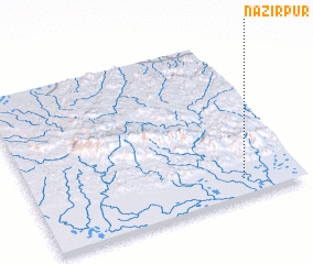 3d view of Nāzirpur