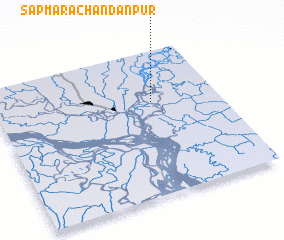 3d view of Sāpmāra Chandanpur