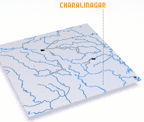 3d view of Char Ālinagar