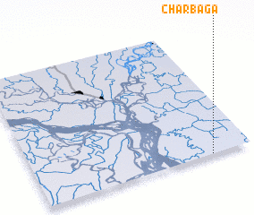 3d view of Char Baga