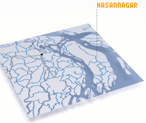 3d view of Hāsannagar