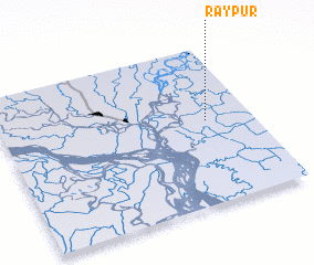 3d view of Rāypur