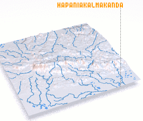 3d view of Hāpānia Kalmākānda