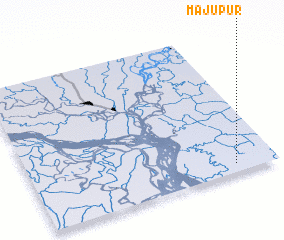 3d view of Majupur