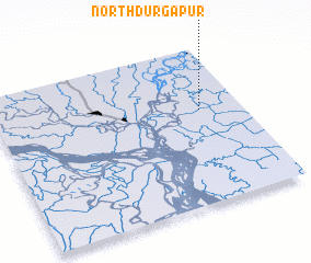 3d view of North Durgāpur