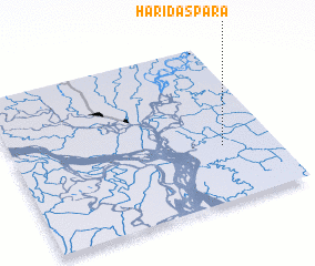 3d view of Haridāspāra