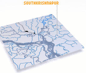 3d view of South Krishnapur