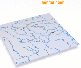 3d view of Bāngālgaon