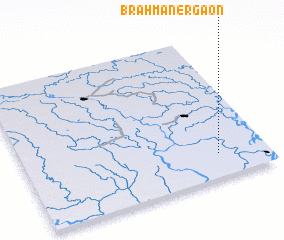 3d view of Brāhmanergaon