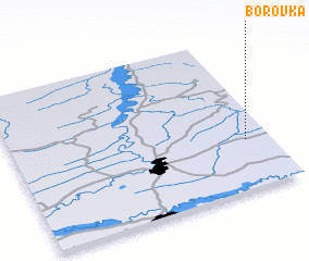 3d view of Borovka