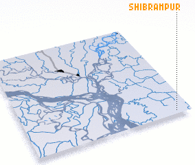 3d view of Shibrāmpur