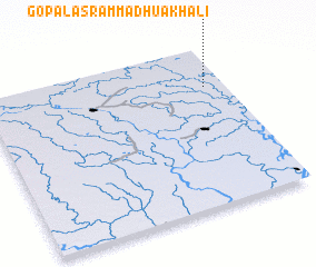 3d view of Gopālāsram Madhuākhāli