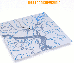 3d view of West Pānchpukuria